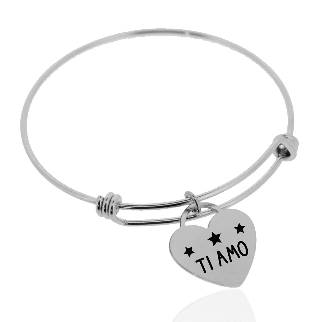 Bracciale Bangle Acciaio Personalizzato - Gadget 4 Entertainment